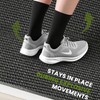 Stepwaver Large Exercise Mat 5'×7', 8mm（1/3") Thick Workout Mat for