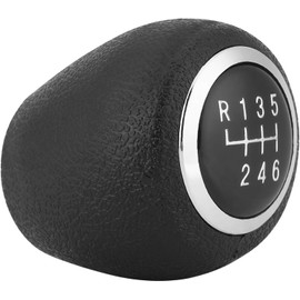 CYSFETENA Premium ABS Black Cruze Shift Knob Trim, Unique Stylish Cruze Car Gear Shift Cover, Ergonomic Design 6 Speed Gear Stick Shift for Cruze 2008-2012