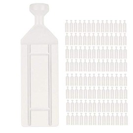 DMSE Wholesale Natural Nylon Sew in Tailslides Tail Slides Curtain Carriers Glides Sliders Slide, Rollers Tracks (112 Pack)