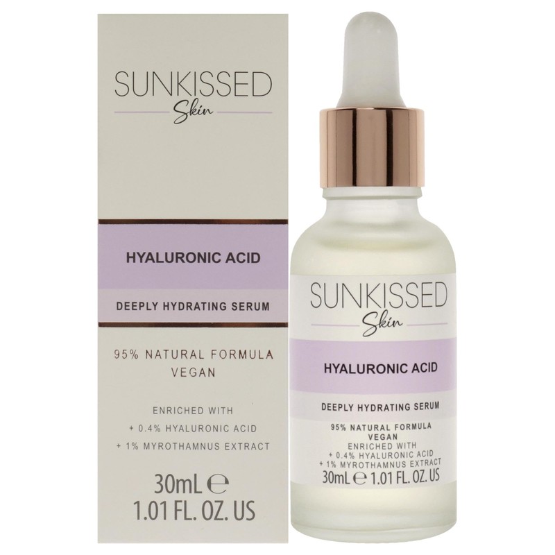 Hyaluronic Acid Serum by Sunkissed for Unisex - 1.01 oz