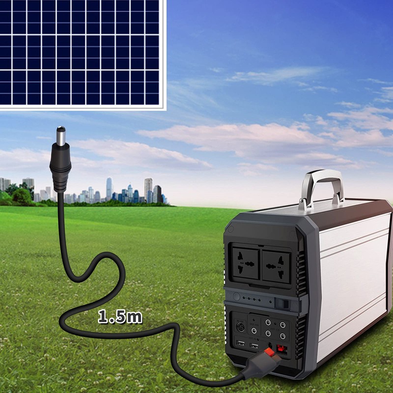 Cleqee Anderson Connector Cable DC 5.5mm x 2.1mm Solar Panel