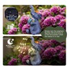 ChlinHuoho Solar Garden Elephant, Lights Garden Decor, Animal Garden Statue,