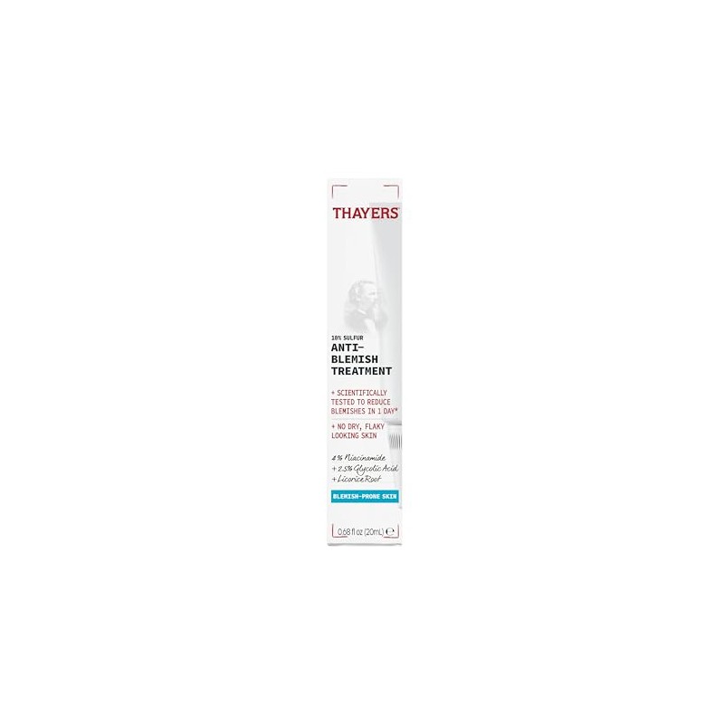 THAYERS- Tratamiento rápido para el acné de Thayers con 10%