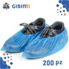 Gisinti Set of 200 Disposable Shoe Covers Elastic Thermal Sealed
