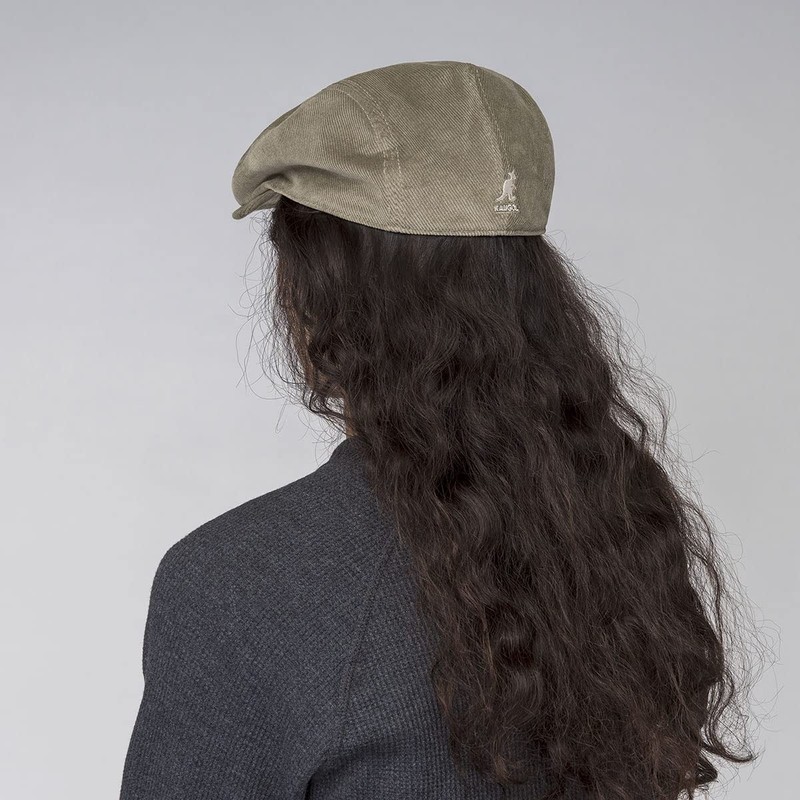 Kangol Cord Ivy Cap - Nickel/S