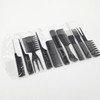 Barbershop Pomade Hair Parting Comb 10-Piece Set Set 2ea