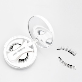EMILYSTORES Magnetic Lashes Set Natural Look Reusable Magnetic Eyelashes with Applicator, No Glue Needed Eyelash Extensions Kit 1PC (ML03)