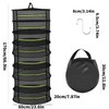 ROSYLEVE Drying Net Herbs 6-Layer Herb Dryer Hanging with S-shaped