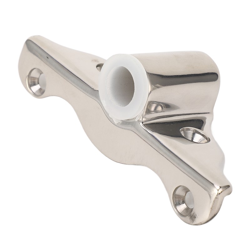 2PCS 1/2in Oarlock Socket 316 Stainless Steel Polished Finish Side