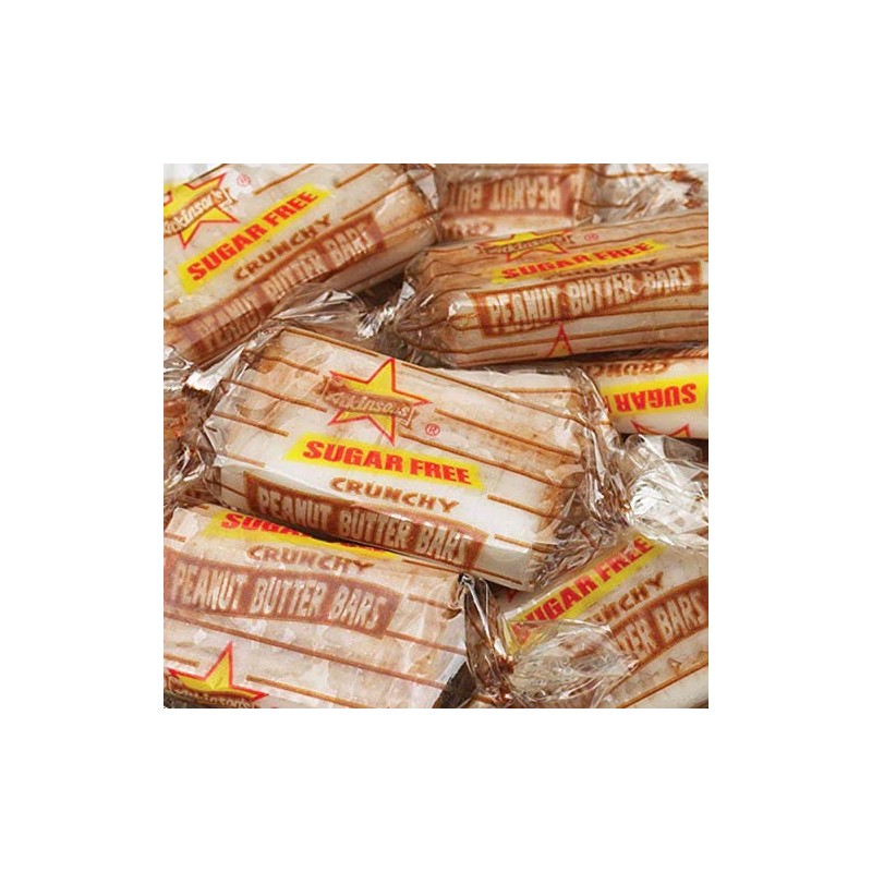 Atkinsons Peanut Butter Bars Sugar Free 2lb Bag