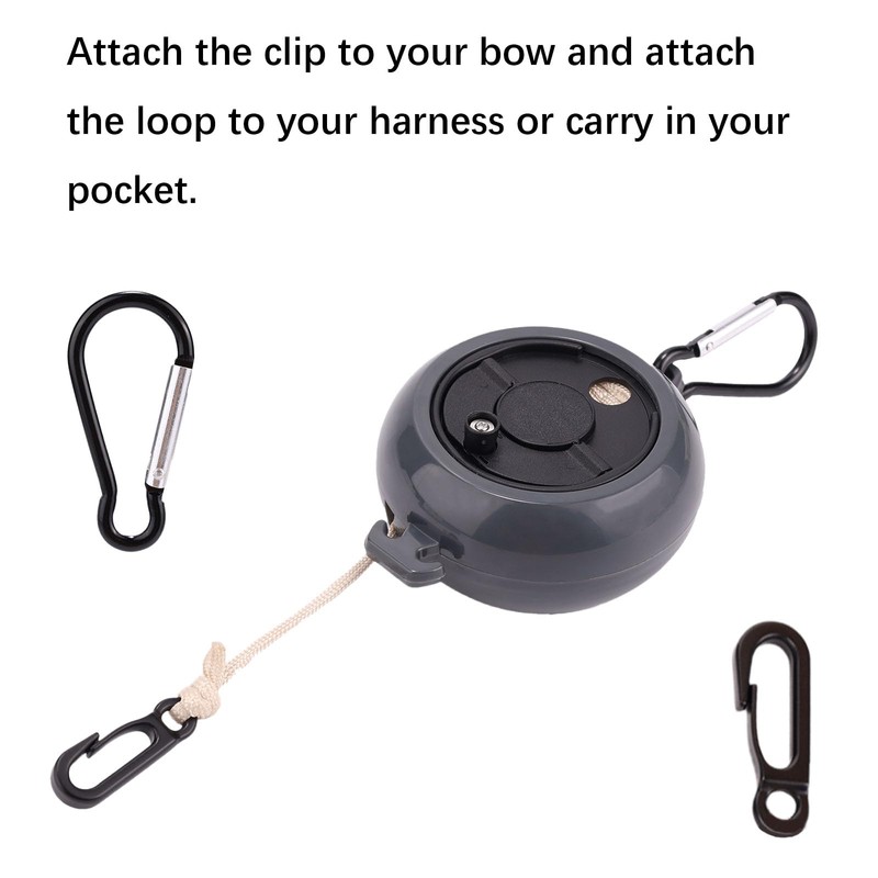Retractable Bow Hoist, 32.8FT Tree Stand Bow and Gear Hoist