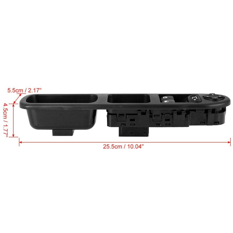 CT-CARID 6554.QC Master Control Power Driver Side Window Switch for