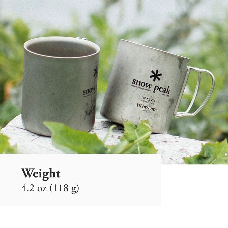 スノーピーク(snow peak) チタンダブルマグ450ml MG053