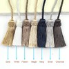 Fenghuangwu - Alzapaños decorativos hechos a mano para cortina, cuerda