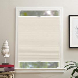 Flamax Custom Size Tension Holding Top Down Bottom Up Cellular Shades, Room Darkening Blackout Top Down Bottom Up Cellular Shades, Energy-Saving Honeycomb Blinds, Noise Reduction Honeycomb Blinds