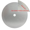 JINGLING 100mm 4" Diamond Lapidary Saw Blades Ultra Thin Rim