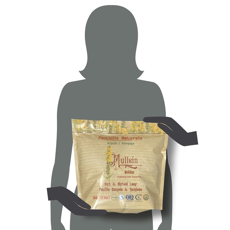 Foothills Naturals Foothills Naturals Mullein Leaf Organic -600+ Servings Lung