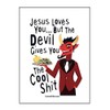 Jesus Loves You Refrigerator Magnet