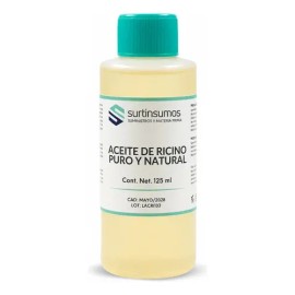 Aceite De Ricino Puro Natural 125 Ml                                                                                                                  