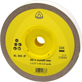Klingspor 278791 KL 385 JF Abrasives Role, 115X5000 mm, 1 pcs 120 Grain