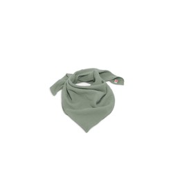 nanito Scarf Baby Scarf, Children's Scarf, Muslin Scarf, Choice of Colours, Baby Boy, Girl, Burp Cloth, 100% Organic Cotton, 45 x 45 cm, Sage