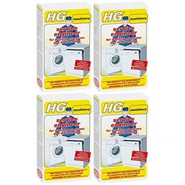 HG Service Engineer Dishwasher and Washing Machine Descaler 200g (4 Pack)
