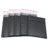 5x7 Inch Black Poly Bubble Mailers Small Padded Envelopes Self-Sealing