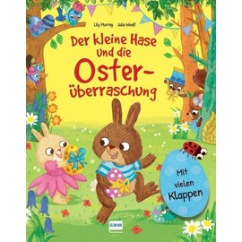 Der kleine Hase und die Osterüberraschung: Eine Osterhasengeschichte mit vielen Klappen zum Schauen und Entdecken für Kinder ab 3 Jahren