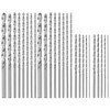 PINGEUI 26 Pieces Extra Long HSS Twist Drill Bit Set,
