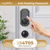 Keyless Entry Door Lock with 2 Door Knobs - App