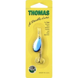 Thomas Spinning Lures Special Spinn Fishing Equipment, Silver/Blue