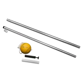 STERLING Sunnywood Sports Heavy Duty Tetherball Set for Outdoor Backyard with Ball, Rope and Pole 10-1/2' Height