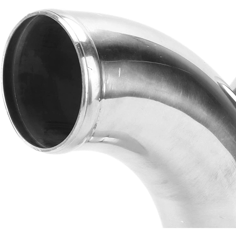 Unbranded Dual Air Intake Intercooler Pipe Fit for Twin Turbo