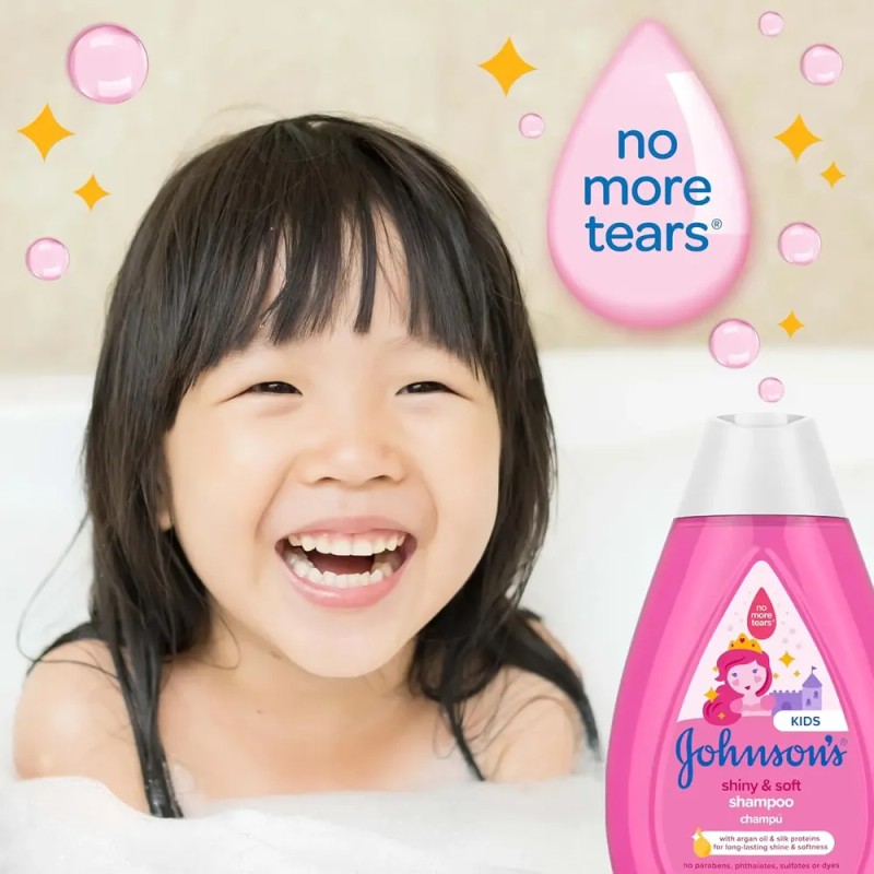 Johnson's Kids - Champú Para Niños Brillante Y Suave, Sin