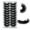 loladook Mink Lashes 20mm Big Long Full Strip Lashes Soft