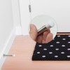 6 Pcs Wall Mounted Chrome Spring Door Stop Sprung Stopper