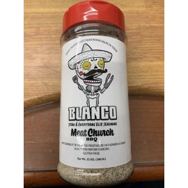 Texas BBQ Meat Church Blanco BBQ Rub Steak & Everything 12 oz