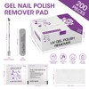 GELLEN GELLEN Gel Nail Polish Remover Pads 200PCS Acetone Gel