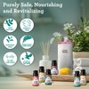GuruNanda Essential Oils Set for Diffusers, 100% Pure, Aromatherapy, Massage,