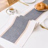 Table Runner Modern Table Runner Grey Table Runner Outdoor Weatherproof