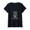 Womens Clan Fraser Crest, Surname, Scottish Heritage Vintage V-Neck T-Shirt