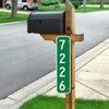 911 Address Sign, Custom Emergency MailBox Sign, Heavy Duty .080
