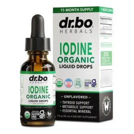 Dr. Bo Gotas De Yodo 1 Oz, Orgánico