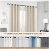 KAMANINA Black Curtain Rod for Windows 66 to 120 Inch