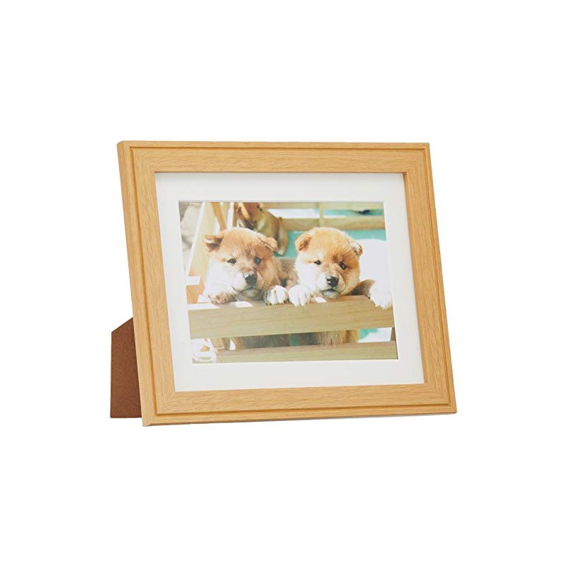 Fujicolor Wooden Picture Frame YM-9 Cabinet 2L Natural Wood 407567
