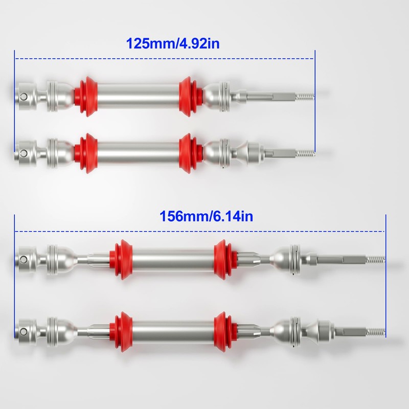 OGRC 4PCS Front & Rear CVD Drive Shafts Set for