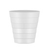 Zuvo Plastic Paper Bin 5L - Shatter-Proof Waste Basket for