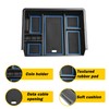 TACOBRO Full Center Console Organizer Compatible with 2014-2018 Sierra 1500