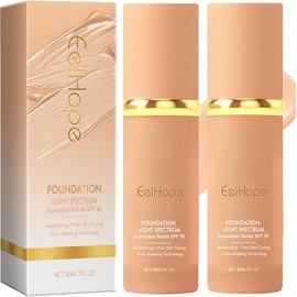 Piezas Base Maquillaje Espectro Medio Corrector Líquido Hidratante Que Cambia Color Fps