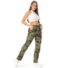 OCANXUE Women's Cargo Pants Relaxed Fit Camo Pants Straight Leg